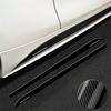 2.05M Glossy 5D Carbon Fiber Side Skirt Sill Decal Stripe Stickers For BMW F30 F22 F23 E90 E91 E92 E93