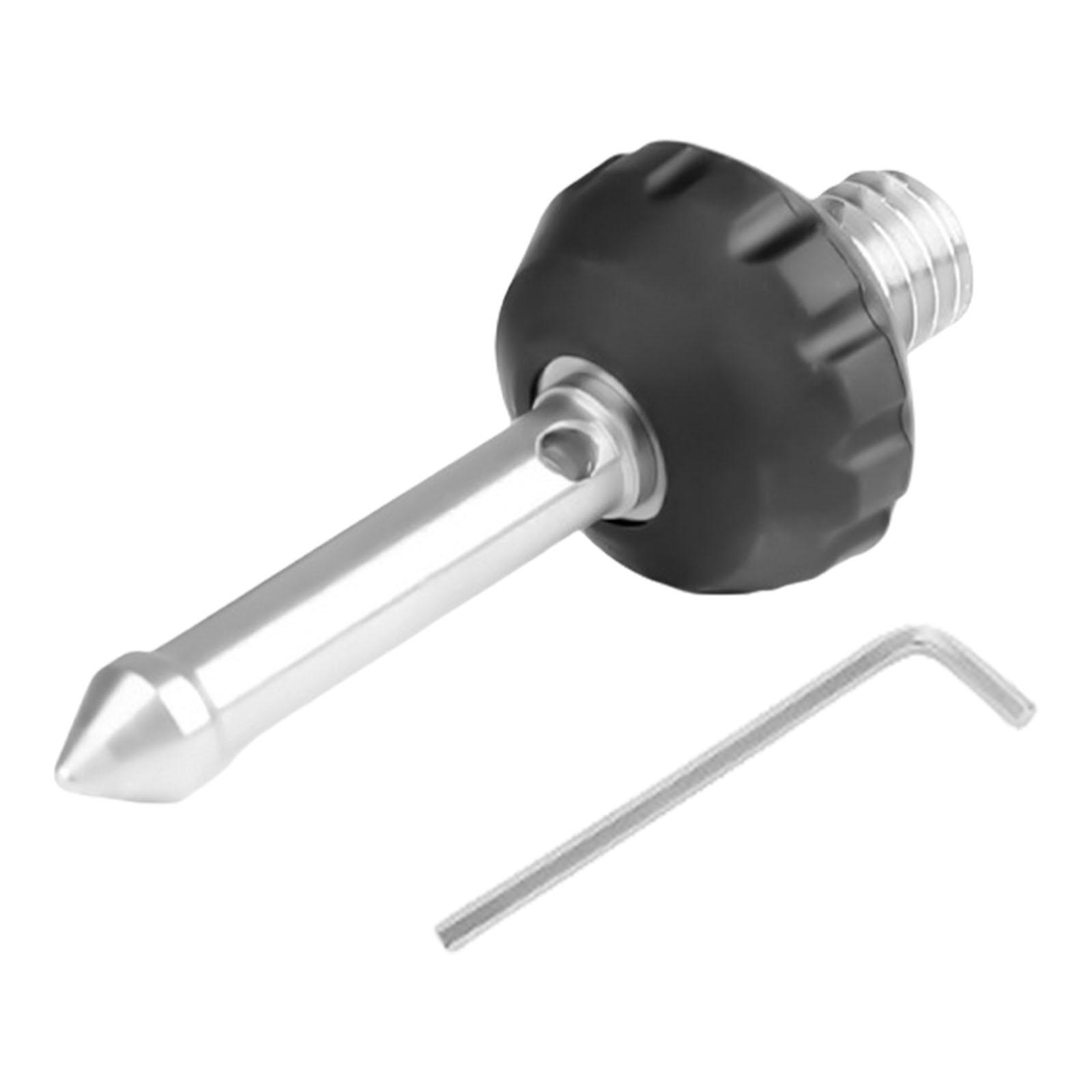 

Шип для ножки штатива Нескользящий Замена для винта с резьбой 3/8 дюйма Двойное использование Взаимозаменяемый Для штативов и моноподов