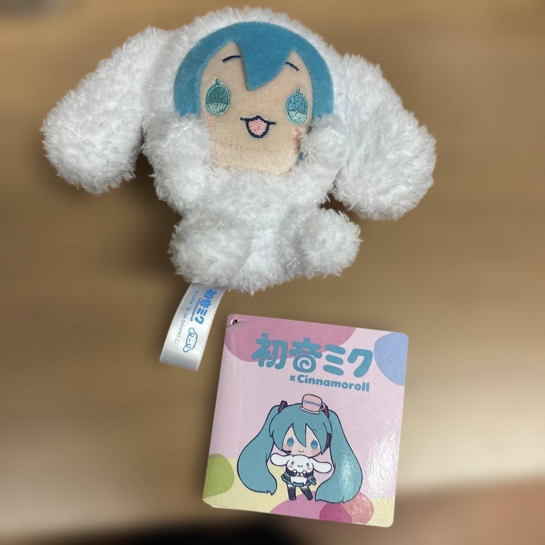 Hatsune Miku x Cinnamoroll Hyokopyoko Mascot