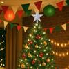 Christmas Tree Top Star Merry Christmas Decoration for Home 2026 Xmas Tree Star Ornaments Navidad Happy New Year Gift 2026