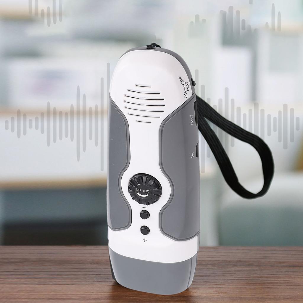AM FM Radio Portable Hand Crank Radio with Flashlight SOS Alarm Power Bank for Outdoor Emergency