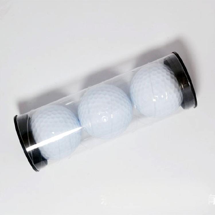 4Pcs Clear Golfs Ball Containers Portable Ball Case Plastic Tubes with Caps Small Display Tubes Golf Organizers