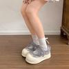 Fashion Elegant Thick Sole Shallow Mouth Casual Single Shoes for Women Autumn 2025 New Comfortable Versatile Lace Design Mary Jane Shoes