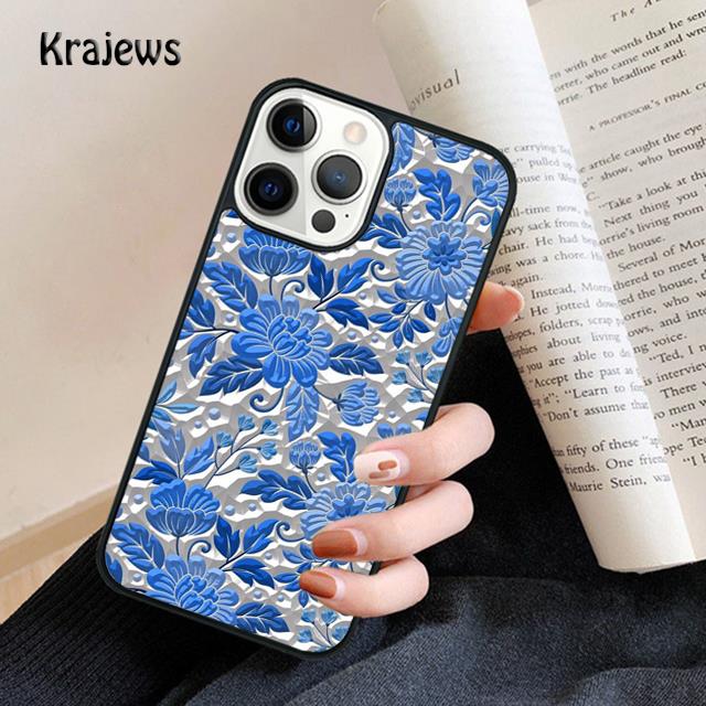 3D Flower Relief Soft Phone Case For IPhone 18 17 Air 16 15 14 Max Plus 11 12 13 Pro Max Phone Cover coque Fundas