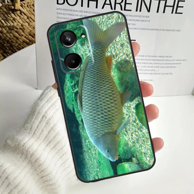 CARP FISH FISHING Case For Realme C67 C55 C53 C51 C35 C33 C31 C30 C25s C21Y GT Neo 5 GT5 9 10 11 12 Pro Plus