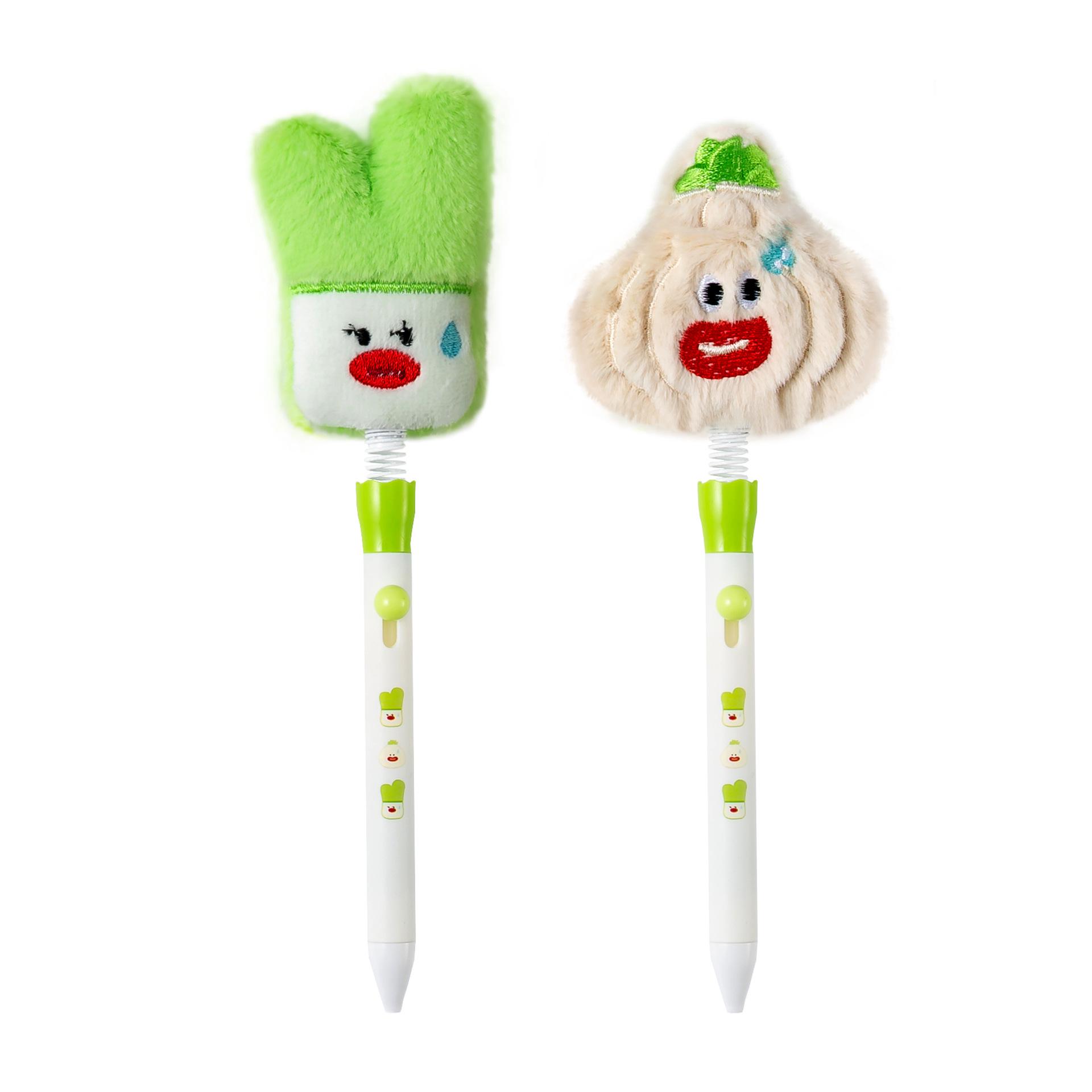 Star Monster Shake Plush Gel Pen - 0.5mm Black 0.5mm Gel Pen