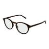 Gucci Optical Glasses [Available Prescriptions] Shiny with Logo 002 (tortoiseshell Frame/clear Lens) 49 Dust Bag + Glasses Case (random Color)