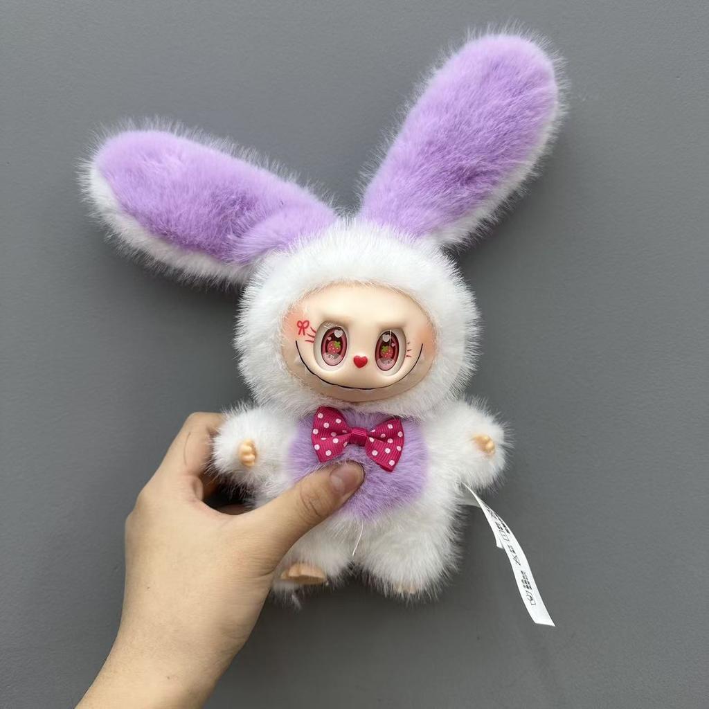 Big-eared Rabbit Doll Labu Bag Pendant Doll Toy Keychain Pendant Ornament Plush Toy