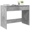 Bureau - MAISON EXCLUSIVE - 100 x 50 x 78 cm - Gris Béton - Bois d'ingénierie - 1 tiroir