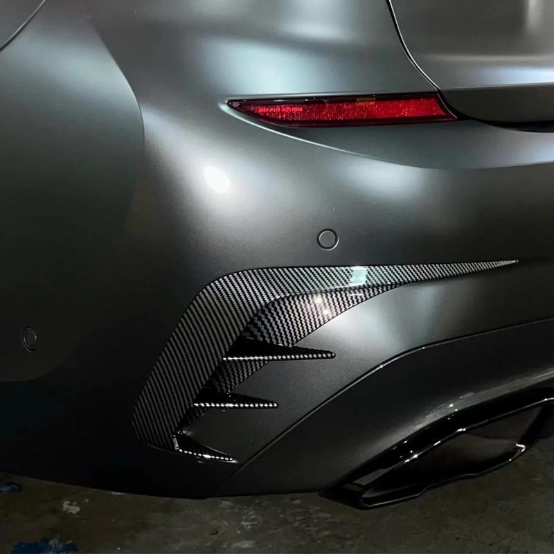 For BMW 3 Series G20 320e 330e 318i 320i 325i 330i 340i 2019-2024 Rear Bumper Spoiler Side Air Vent Cover