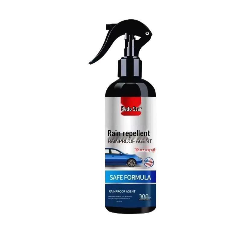 Car Rearview Mirror Anti-Fog & Rain-Repellent Glass Spray, Windshield Defogger Cleaner