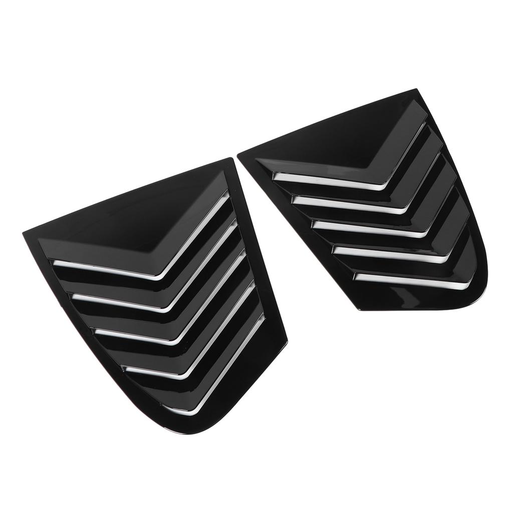 P  of Rear Side Window Louver Cover Left Right Rear Window   Vent Scoop Shades Cover for 5 Series G30 2018-2023