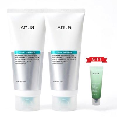 PDRN Hyaluronic Acid Moisture Cleansing Foam Double Set, 150ml, 2 Pcs