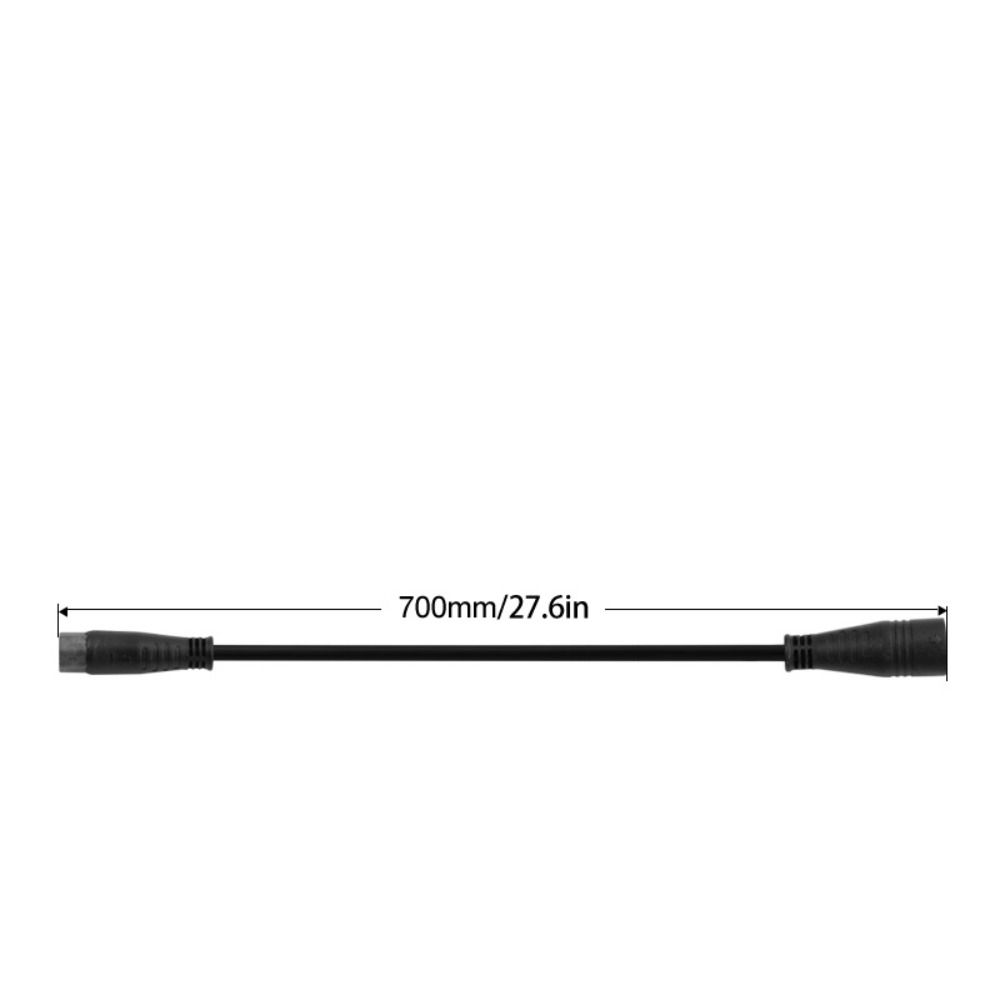 9Pin Electric Bicycle Motor Cable 60cm Length 1000W Rated Motor Extension Cable DIY Waterproof E-Bike Extension Wire