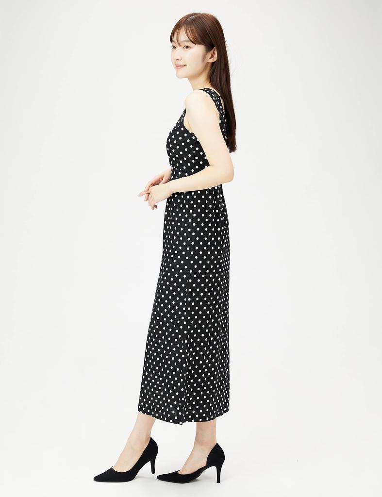 Layered Linen Dress SWFO224233 DOT 0 [Sneider] Women's