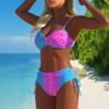 New European, One-piece Bikini, Digital Printing Tight Backless Swimsuit for Women