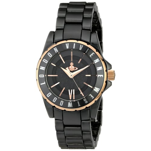 Vivienne Westwood Watch, Black Ceramic, VV088RSBK