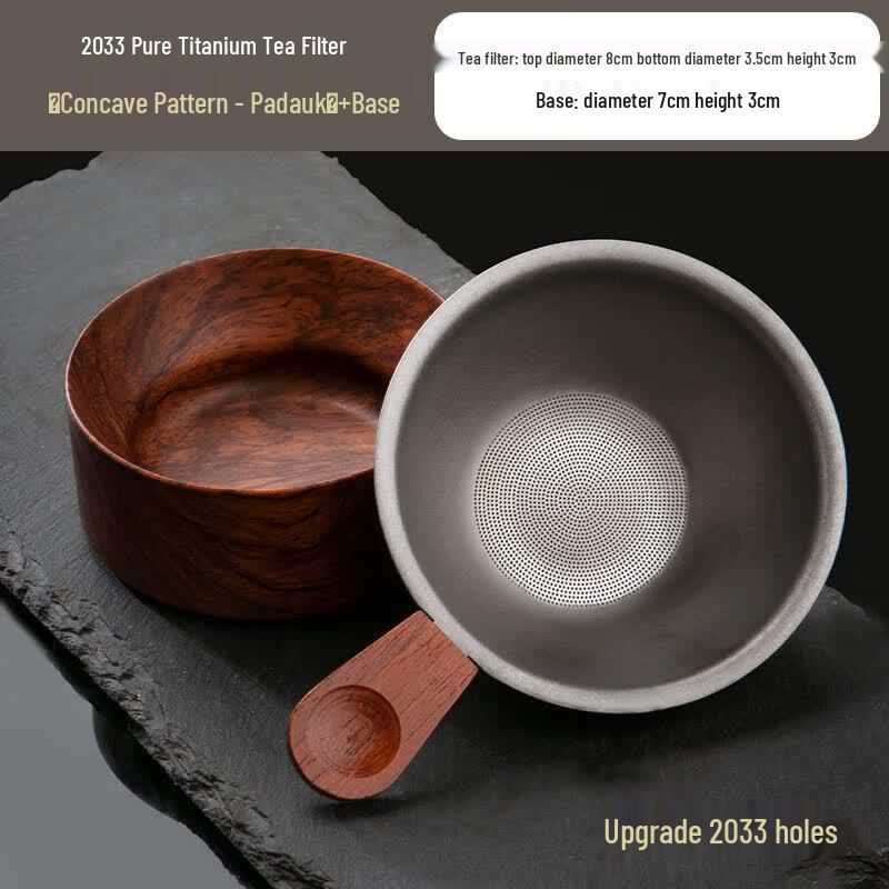 Pure Titanium Ultra-Fine Tea Infuser