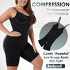 Vrouwen Buikcontrole Shapewear Body Sexy V-hals Lage rug U-duik maillots Tanktops Taille Trainer Full Body Shaper Afslanken Ondergoed Rompertjes