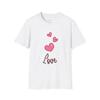 Love Heart Valentine's Day T-Shirt, Love Tee, Romantic Shirt, Couples Apparel