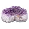 Amethyst Cluster Heart Shaped Absorb Negative Energy Amethyst Cluster Geode Specimen for Meditation Home Office Decor