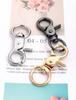 [Looking] 3 Pieces Carabiner Keychain Hardware Carabiner Stylish Eggplant Cute
