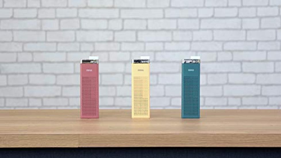 PRISMATE Rechargeable Cordless Humidifier with LED Light Tankless PR-HF041 (CA (Cream))