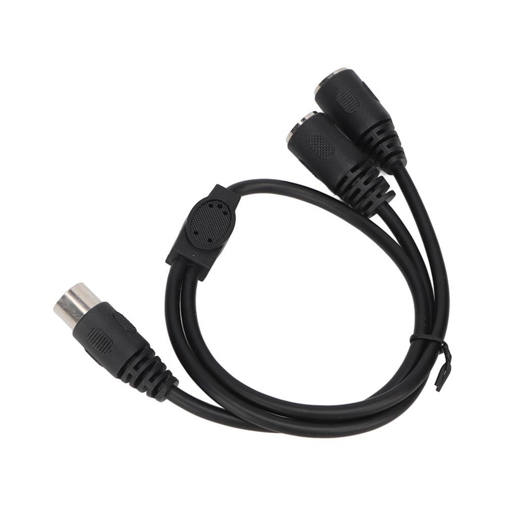 High Accuracy MIDI Sync Breakout Cable 1.6ft Y Splitter Cable  Audio Signal Routing