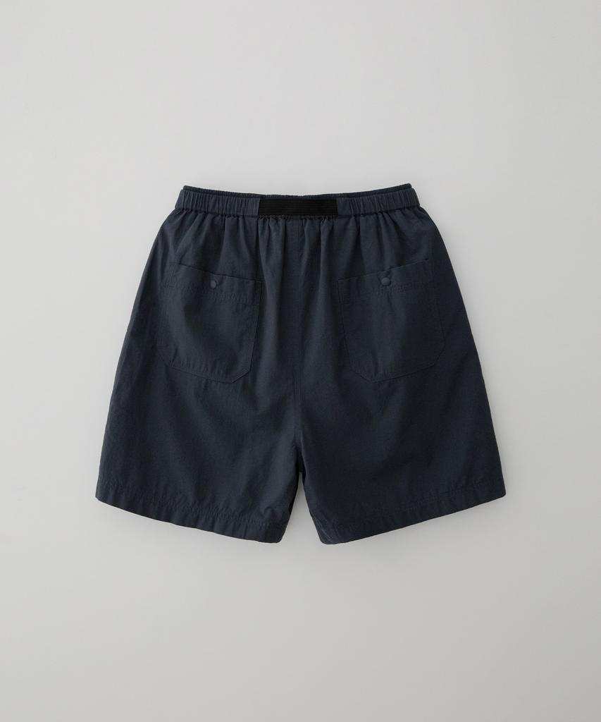 PUBLICFIGURE Cotton Ripstop Half Pants_Navy
