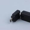 USB-Adapter von Stecker auf Buchse 360 Grad drehbar Schwenkbar Flexible Verbindung für effizientes Schreibtisch-Setup Homeoffice
