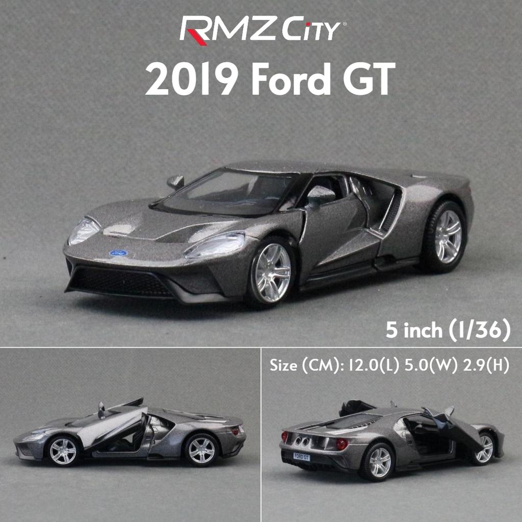fsbn3 1/36 Ford Bronco Mustang GT F-150 Toy Car Model For Children RMZ CiTY Diecast Metal Miniature Pull Back Collection Gift Kid Boys
