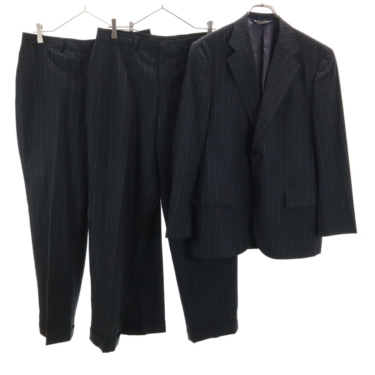 

Brooks Brothers Striped Pattern suit Setup gray Men s Used