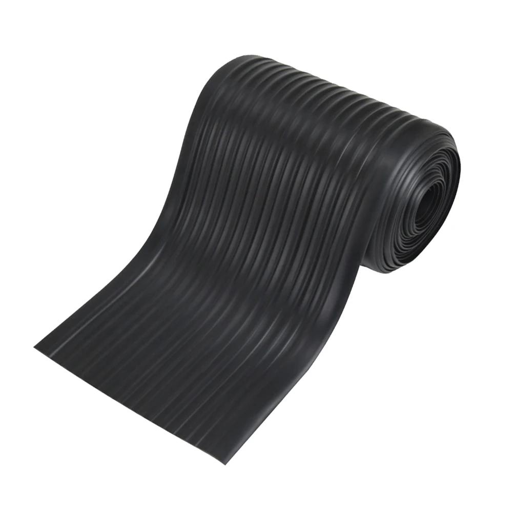 16.4ft 20cm Widen Inflatable Boat Wear Strips Kayaks Chassis Armor Rubber Protective Strip For Boats Kayaks Speedboats Repair чёрный
