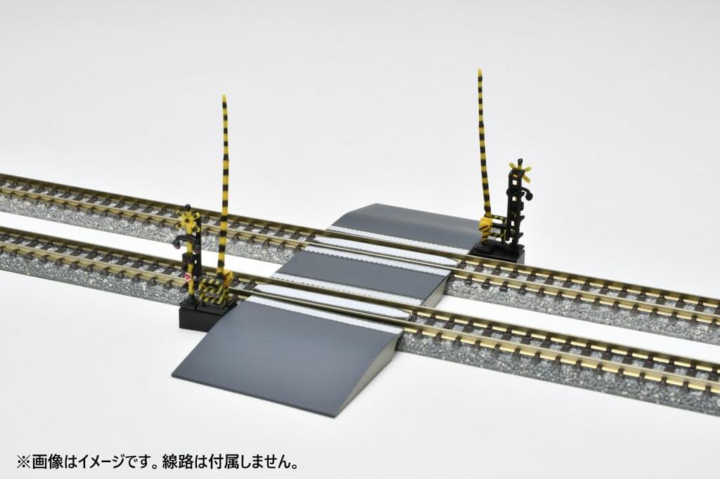 TOMYTEC Diorama Collection 114-3 Railroad Crossing C3 Diorama Supplies