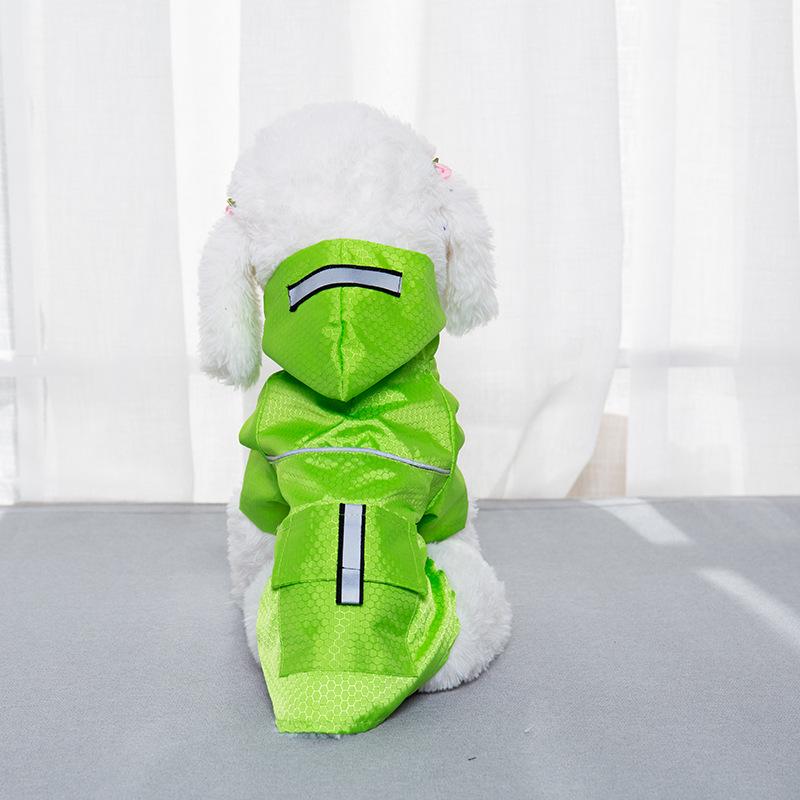 

Плащ для собак, светоотражающая одежда для домашних животных, одежда для собак, водонепроницаемый комбинезон, куртка, йоркский пудель, бишон, померанский шпиц, шнауцер, корги, пальто S