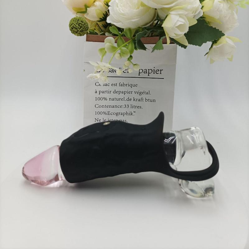 Vibrating Penis Sleeve Cock Ring Penis Ring Vibrator G-Spot Stimulation Penis Extender Male Couple Sex Toys for Men 18+