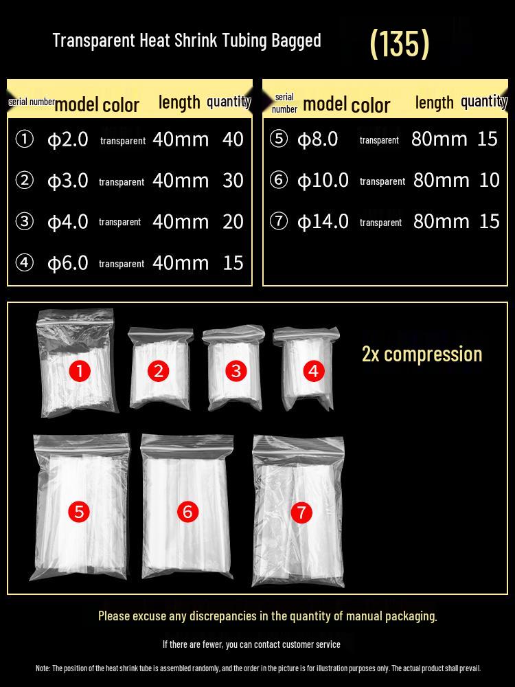 Waterproof Heat Shrink Insulating Sleeve for Cables and Wires