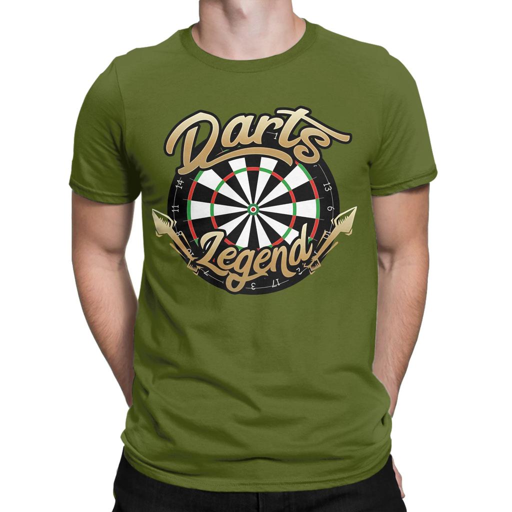 Classic Funny 100 Cotton Tshirt Darts Dartboard Tees Tops For Unisex