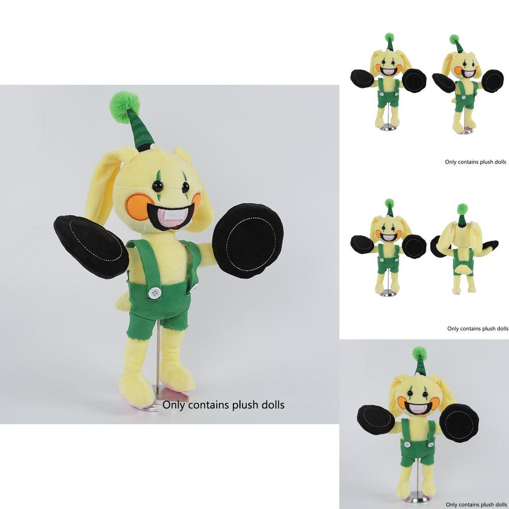 Poppy Playtime Bunzo Bunny Plysjleke Dukke Huggy Wuggy Gul Kanin Myk Klembar