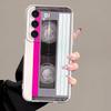 Fashion Retro Cassette Tape Phone Cover Case for Samsung Galaxy A25 A51 A36 A13 A33 A52 A56 A50 A34 A35 A52 A31 A26 A24 A54 A15