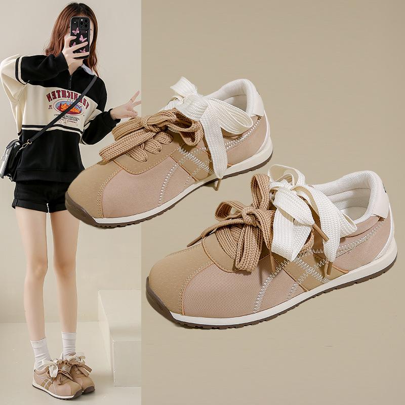 Inner increase mandarin duck shoelaces low-top casual sports shoes women's ballet shoes