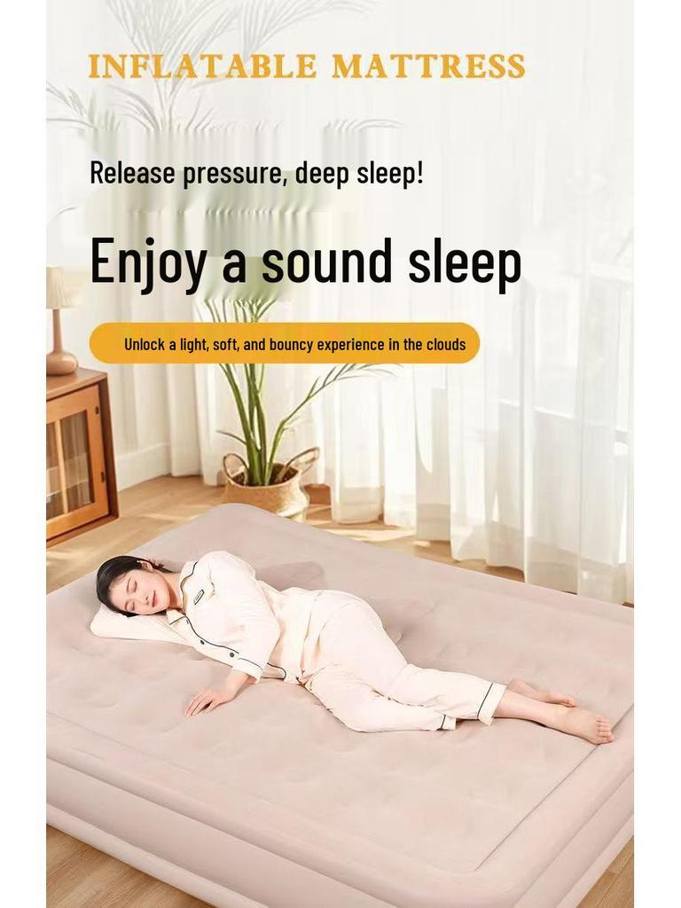 Portable Automatic Inflatable Air Mattress and Tent Sleeping Pad