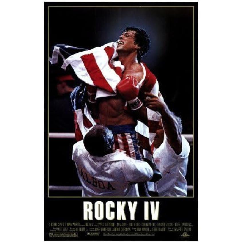 Rocky 4 Movie Poster (27 x 40 Inches - 69cm x 102cm) (1985) -(Sylvester Stallone)(Talia Shire)(Dolph Lundgren)(Brigitte Nielsen)(Michael Pataki)(Burt