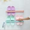 Bathroom Slipper Rack Wall-mounted Perforation-free Dormitory Storage Shoes Storage Door Behind The Bathroom Drain Shoe Rack
