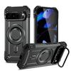Magnetic Support Wireless Charging Camera Bracket Phone Case for Google Pixel 9 Pro XL Hard Shell Shockproof Protection Cover