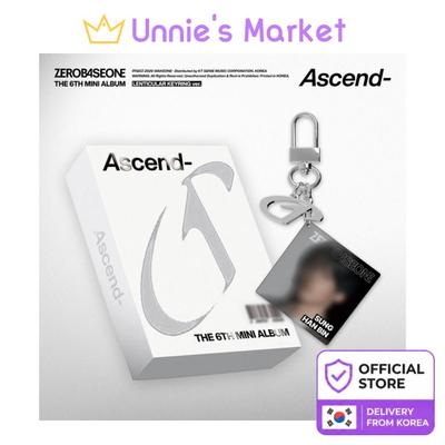 [Vorbestellung] ZEROBASEONE [Ascend-] Linsenförmiger Schlüsselanhänger Version. / Das 6. Mini-Album + Kostenloses Geschenk