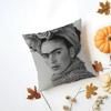 FFrida KKahlo Cushion Cover Iceland Washable Linen Soft  for Daily Sofa Bed Home Room Decor