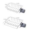 Kitchen Stainless Steel Sink Drain Rack Sponge Storage Faucet Holder Soap Drainer Towel Rack Shelf Organizer Kitchen Accessories