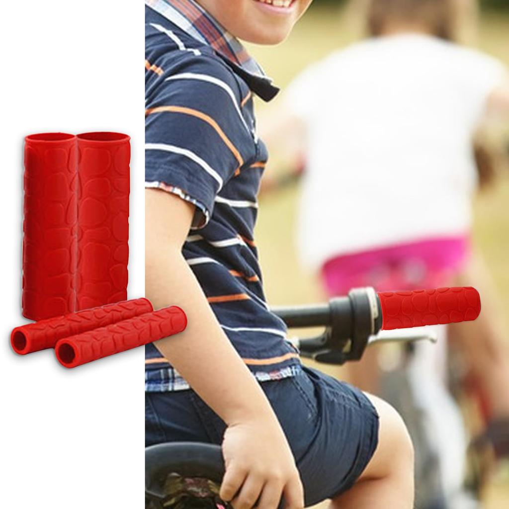 Patonde Motorsykkel Grepsdeksel, Motorsykkel Styredeksel - Motorsykkel Grepsdeksel Sklisikker Gummi Bremse