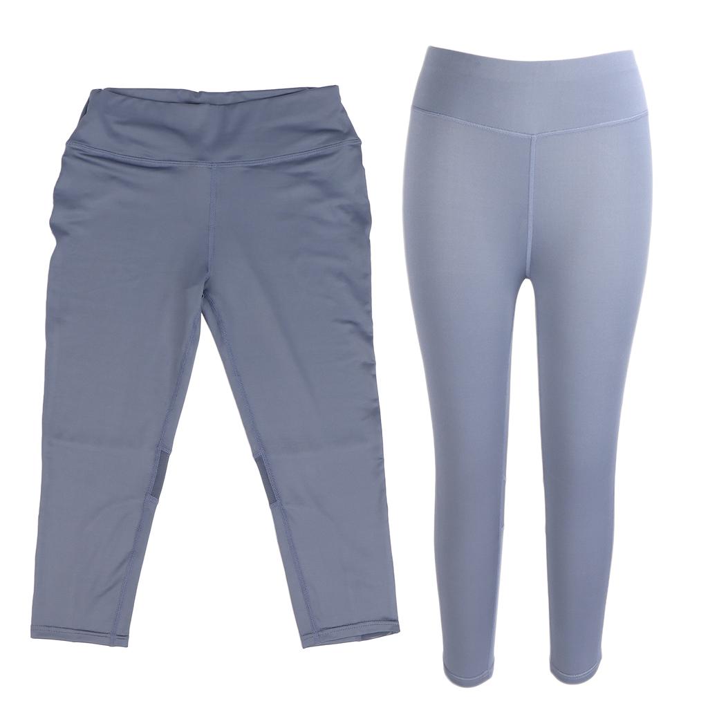 Breathable Cropped Sport Leggings Butt Lifting Quick Dry Elastic Women Tight Stretch Leggings